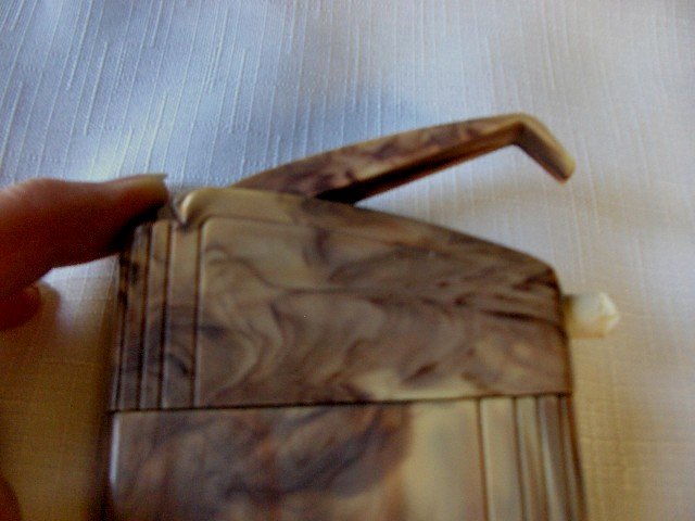 Marbled Lucite Cigarette Case