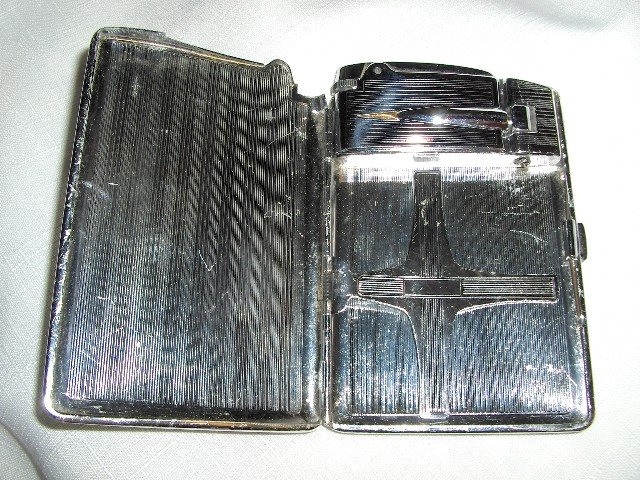 Ronson Leather Lighter/Case Combo