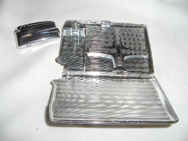 Ronson Leather Lighter/Case Combo