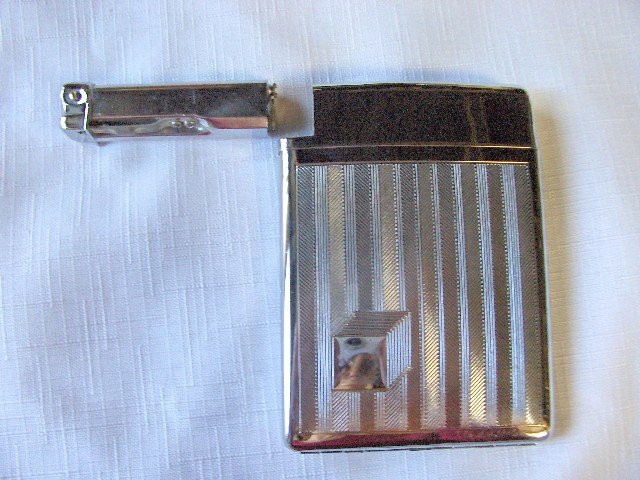 Ronson Chrome Royal-Case-Lite Lighter/Case