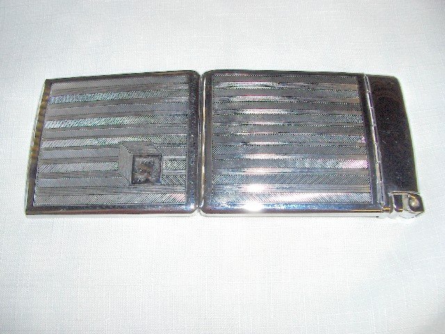 Ronson Chrome Royal-Case-Lite Lighter/Case