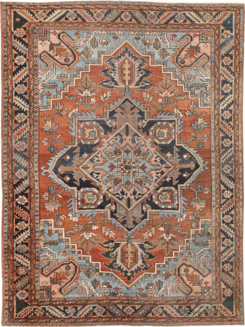 Antique Heriz Rug