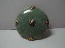 Ming's Honolulu 14k Jade Brooch/Pendant