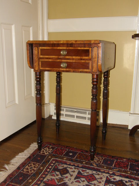 Two Drawer Pembroke Table