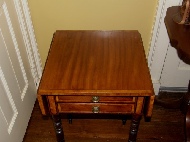 Two Drawer Pembroke Table