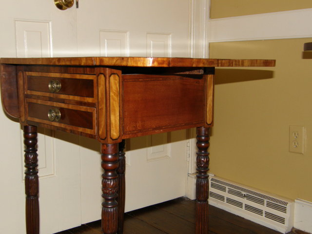 Two Drawer Pembroke Table