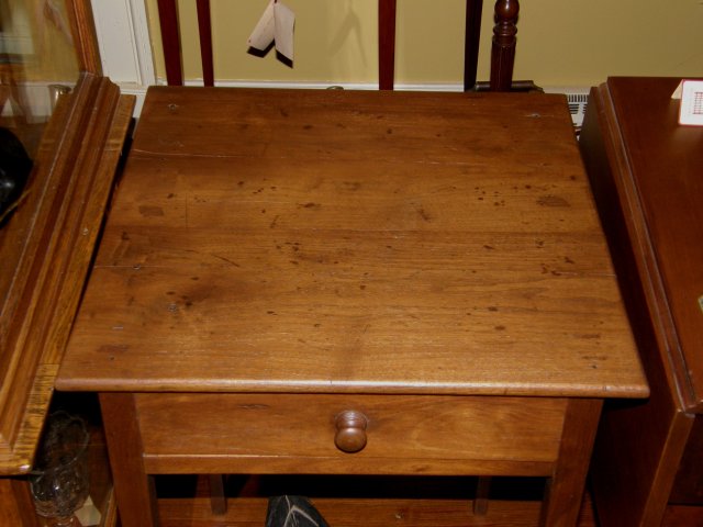 One Drawer End Table