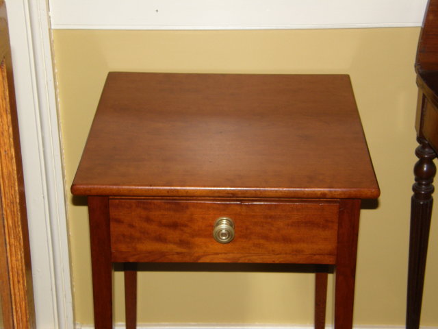 Cherry One Drawer End Table