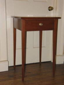 Cherry One Drawer End Table