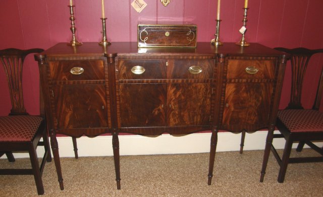 Mahogany Sheraton Sideboard