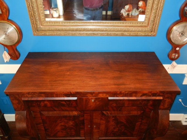 Mahogany Empire Sideboard or Server