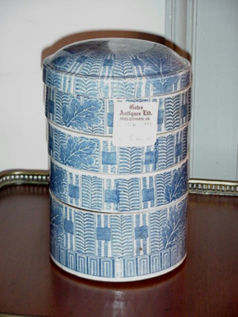 tiered ginger jar