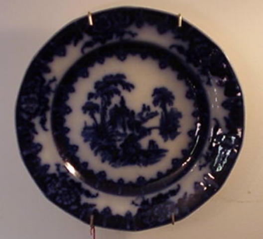 Flow Blue Plate