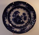Flow Blue Plate