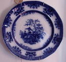 Flow Blue Plate