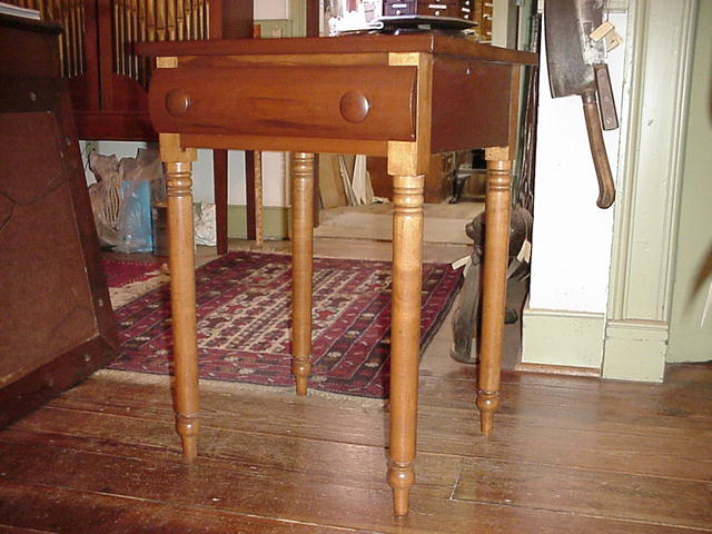 One Drawer End Table