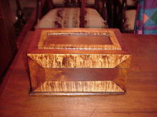 Mahogany and Tiger Maple Box