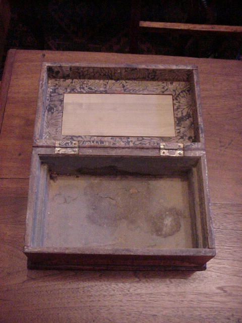 Mahogany and Tiger Maple Box
