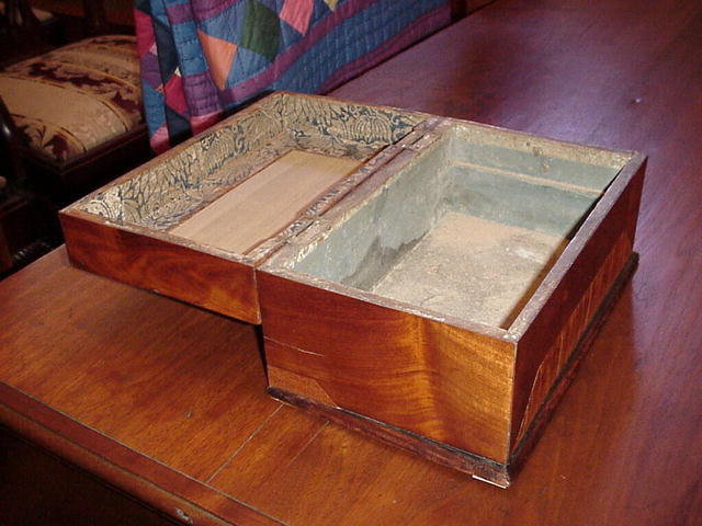 Mahogany and Tiger Maple Box