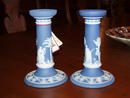 Wedgewood Candle Sticks