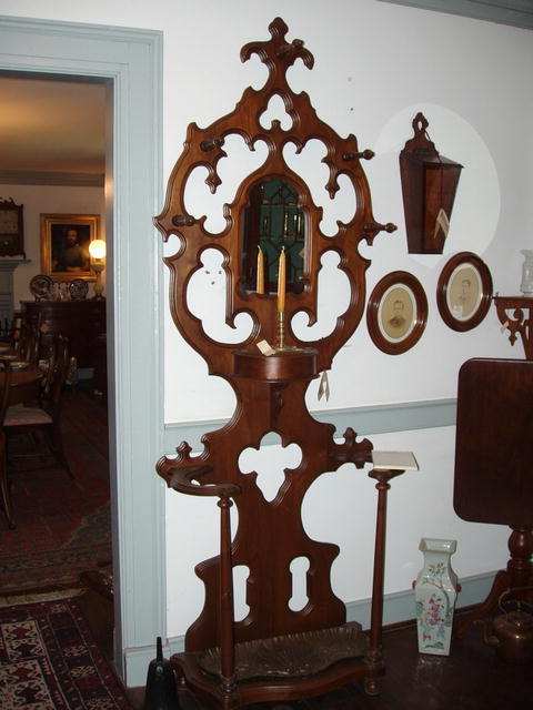 Victorian Walnut Hall Piece