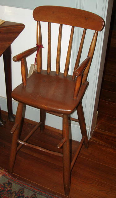 Plank Seat High Chair