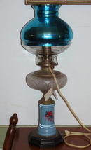 Pair of Oil Lamps