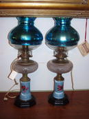Pair of Oil Lamps