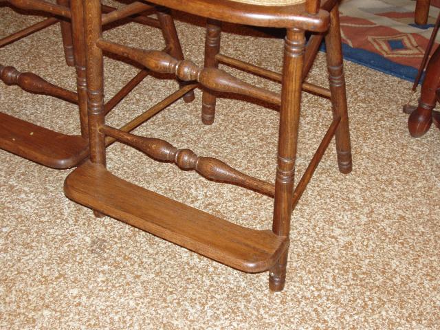 Pair of Oak Spectator or Pool Parlor Chairs