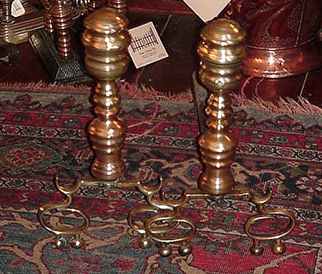 Brass Andirons