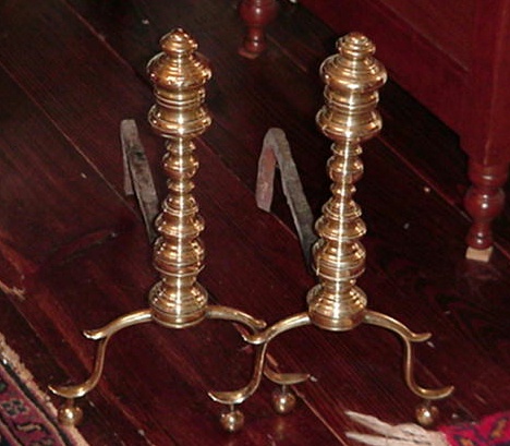 Chippendale Andirons