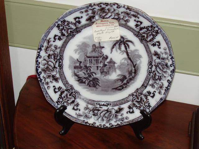Amethyst Ironstone Plate