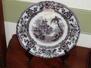 Amethyst Ironstone Plate