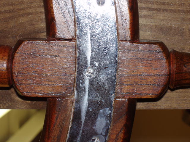 Oak ship wheel