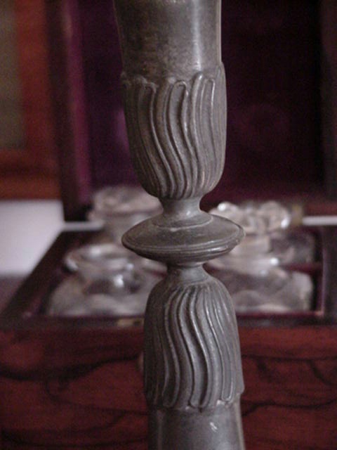 Pewter Candlesticks