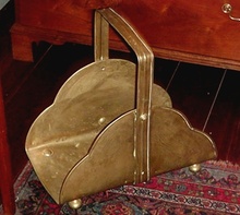 Brass Log Holder