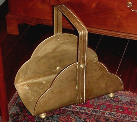 Brass Log Holder