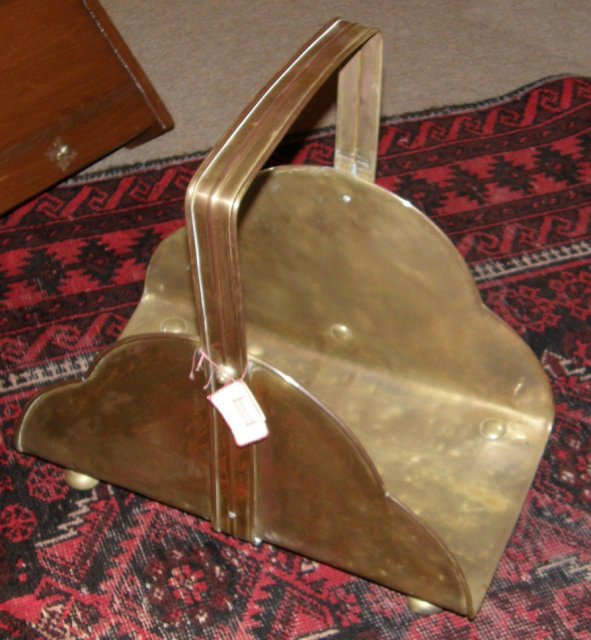 Brass Log Holder