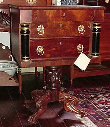 Three Drawer End Table