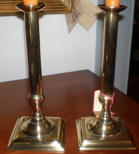 Pair of Brass Candlesticks
