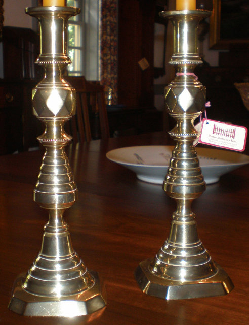 Pair of Brass Candlesticks