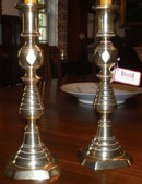 Pair of Brass Candlesticks