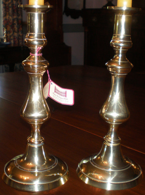 Pair of Brass Candlesticks