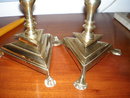 Pair of Spanish Brass Candlesticks