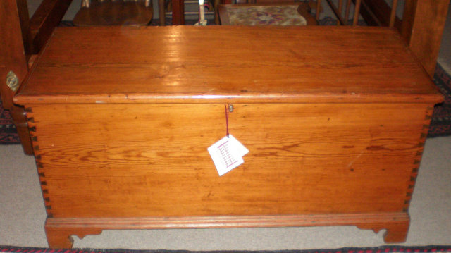Heart Pine Blanket Chest
