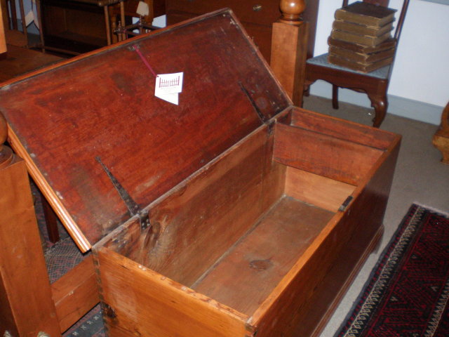 Heart Pine Blanket Chest