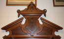Marble Top Walnut Sideboard