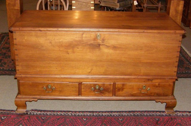 Solid Walnut Blanket Chest