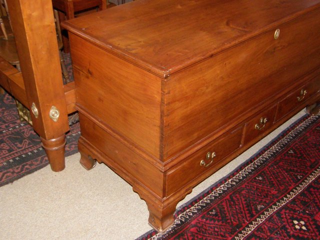Solid Walnut Blanket Chest