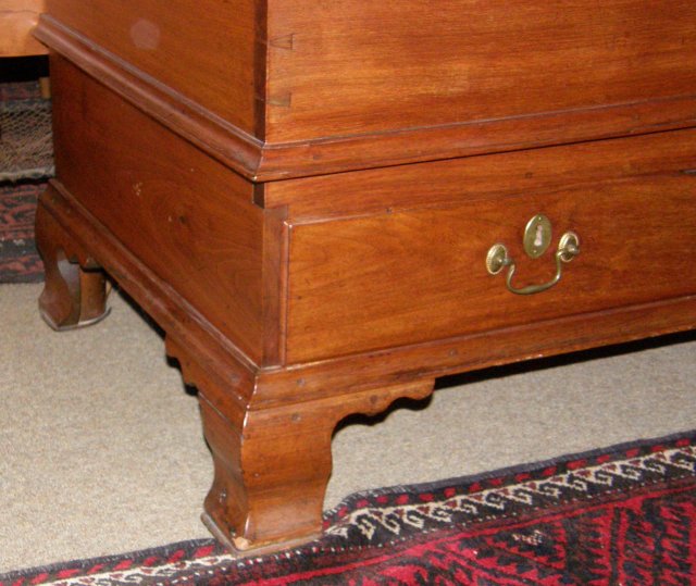 Solid Walnut Blanket Chest